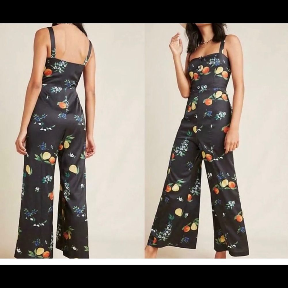 Anthropologie Citrus Grove Jumpsuit by Capulet SzS